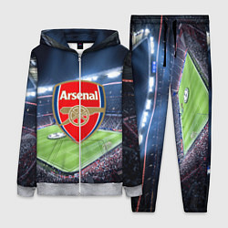 Женский 3D-костюм FC Arsenal, цвет: 3D-меланж