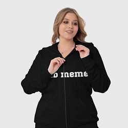 Женский 3D-костюм Send Memes, цвет: 3D-черный — фото 2