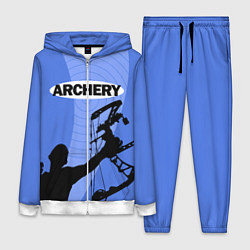 Женский 3D-костюм Archery, цвет: 3D-белый