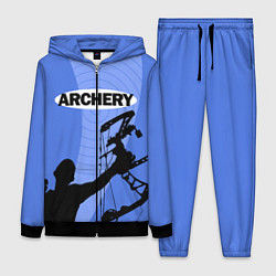 Женский 3D-костюм Archery, цвет: 3D-черный