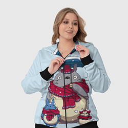 Женский 3D-костюм Мой сосед Тоторо, цвет: 3D-черный — фото 2