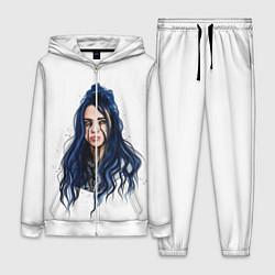 Женский 3D-костюм BILLIE EILISH, цвет: 3D-белый