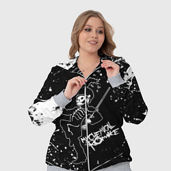 Женский 3D-костюм My Chemical Romance, цвет: 3D-меланж — фото 2