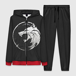 Женский 3D-костюм The Witcher 3: Wild Hunt, цвет: 3D-красный