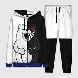 Женский 3D-костюм MONOKUMA, цвет: 3D-синий