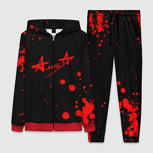 Женский костюм АлисА / 3D-Красный – фото 1