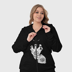 Женский 3D-костюм Выжигющий Искру, цвет: 3D-черный — фото 2