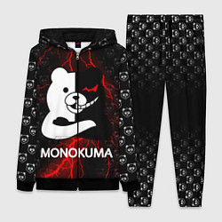 Женский 3D-костюм MONOKUMA, цвет: 3D-черный