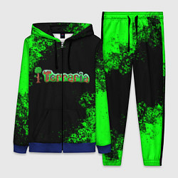 Женский 3D-костюм Terraria, цвет: 3D-синий