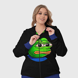 Женский 3D-костюм Frog, цвет: 3D-синий — фото 2