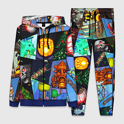 Женский 3D-костюм Terraria allpic, цвет: 3D-синий