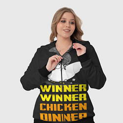 Женский 3D-костюм Winner Chicken Dinner, цвет: 3D-черный — фото 2