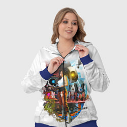 Женский 3D-костюм PORTAL, цвет: 3D-синий — фото 2