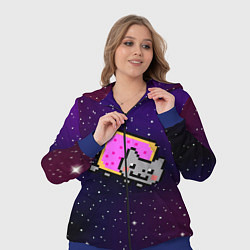 Женский 3D-костюм Nyan Cat, цвет: 3D-синий — фото 2