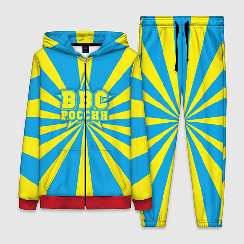 Женский костюм ВВС России / 3D-Красный – фото 1