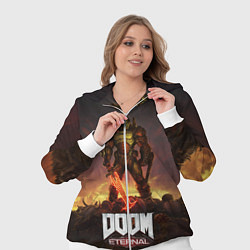 Женский 3D-костюм DOOM ETERNAL, цвет: 3D-белый — фото 2