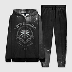 Женский 3D-костюм ВЕДЬМАК, цвет: 3D-черный