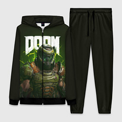Женский 3D-костюм Doom Eternal, цвет: 3D-черный