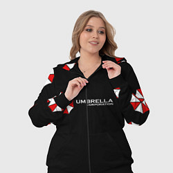 Женский 3D-костюм Umbrella Corporation, цвет: 3D-черный — фото 2