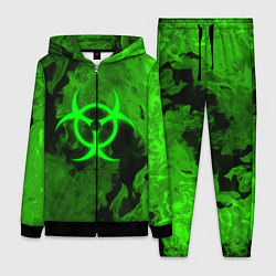 Женский 3D-костюм BIOHAZARD, цвет: 3D-черный