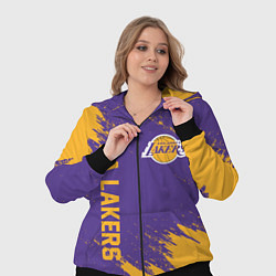 Женский 3D-костюм LA LAKERS, цвет: 3D-черный — фото 2