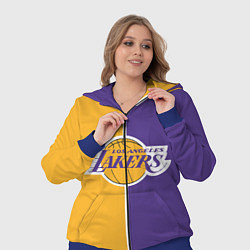 Женский 3D-костюм LA LAKERS, цвет: 3D-синий — фото 2