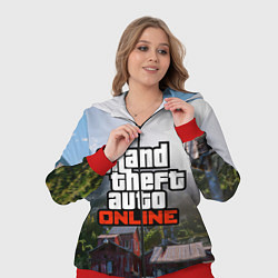 Женский 3D-костюм GTA Online, цвет: 3D-красный — фото 2