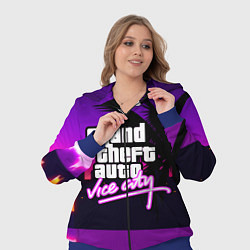 Женский 3D-костюм GTA:VICE CITY, цвет: 3D-синий — фото 2