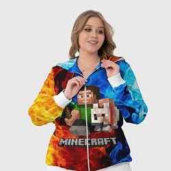Женский 3D-костюм MINECRAFT, цвет: 3D-белый — фото 2