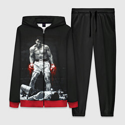 Женский 3D-костюм Muhammad Ali, цвет: 3D-красный