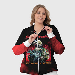 Женский 3D-костюм Внутренние войска, цвет: 3D-белый — фото 2