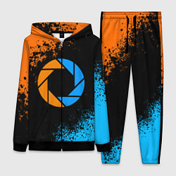 Женский 3D-костюм PORTAL, цвет: 3D-черный