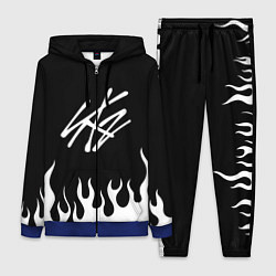 Женский 3D-костюм Stray Kids, цвет: 3D-синий