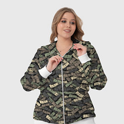 Женский 3D-костюм Именной камуфляж Иван, цвет: 3D-белый — фото 2