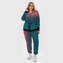 Женский 3D-костюм Космический Дождь, цвет: 3D-черный — фото 2