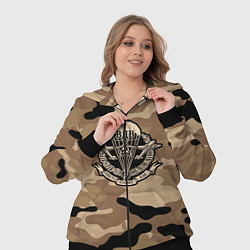 Женский 3D-костюм ВДВ СССР, цвет: 3D-черный — фото 2