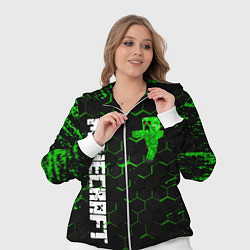 Женский 3D-костюм MINECRAFT, цвет: 3D-белый — фото 2