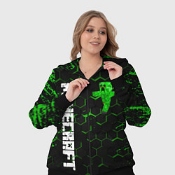 Женский 3D-костюм MINECRAFT, цвет: 3D-черный — фото 2