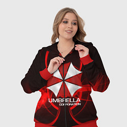 Женский 3D-костюм Umbrella Corp, цвет: 3D-красный — фото 2