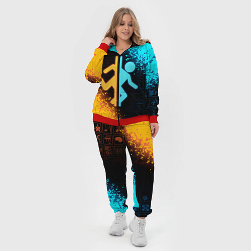 Женский костюм PORTAL / 3D-Красный – фото 4