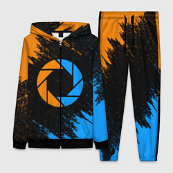 Женский 3D-костюм PORTAL, цвет: 3D-черный