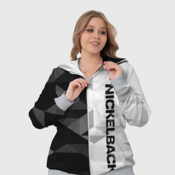 Женский 3D-костюм Nickelback, цвет: 3D-меланж — фото 2