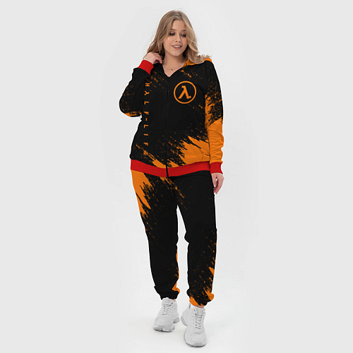 Женский костюм HALF-LIFE / 3D-Красный – фото 4