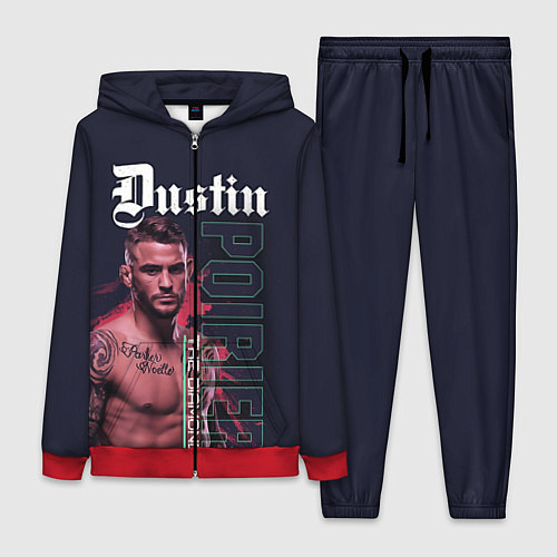 Женский костюм Dustin Poirier / 3D-Красный – фото 1