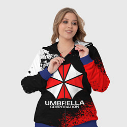 Женский 3D-костюм RESIDENT EVIL UMBRELLA, цвет: 3D-синий — фото 2