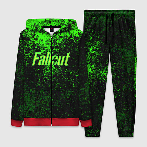Женский костюм FALLOUT / 3D-Красный – фото 1