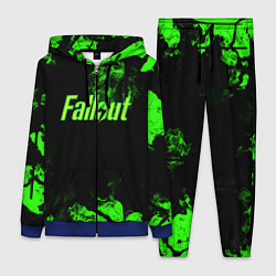 Женский 3D-костюм FALLOUT, цвет: 3D-синий