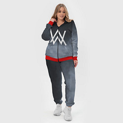Женский 3D-костюм Alan Walker, цвет: 3D-красный — фото 2