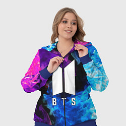 Женский 3D-костюм BTS, цвет: 3D-синий — фото 2