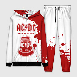 Женский 3D-костюм ACDC Back in Black, цвет: 3D-черный